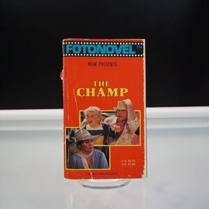 The Champ by Frances Marion 1979 MGM Publications Movie Tie In